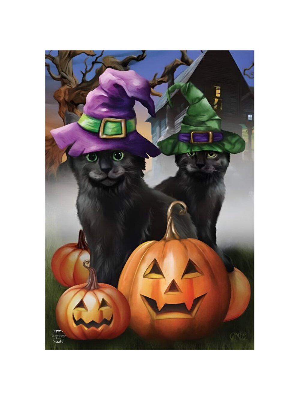 Halloween Decorations - Garden Flags - Fall Garden Flags for Outside -Yard Flags